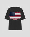 FIGHT FOR THE GLORY T-SHIRT - WASHED BLACK