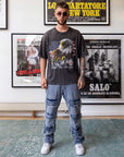 FIGHT FOR THE GLORY T-SHIRT - WASHED BLACK