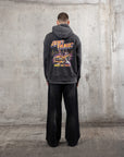 CHASE THE THRILL HOODIE - WASHED BLACK