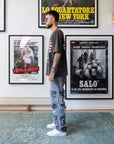 FIGHT FOR THE GLORY T-SHIRT - WASHED BLACK