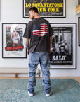 FIGHT FOR THE GLORY T-SHIRT - WASHED BLACK
