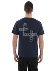 DPC CROSSWORD TEE - NAVY - dontpanicclothing
