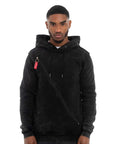 DPC 2020 TECHNICAL HOODIE – ACID WASH BLACK - dontpanicclothing