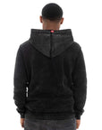 DPC 2020 TECHNICAL HOODIE – ACID WASH BLACK - dontpanicclothing