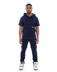 DPC 2 IN 1 HOODIE – NAVY - dontpanicclothing