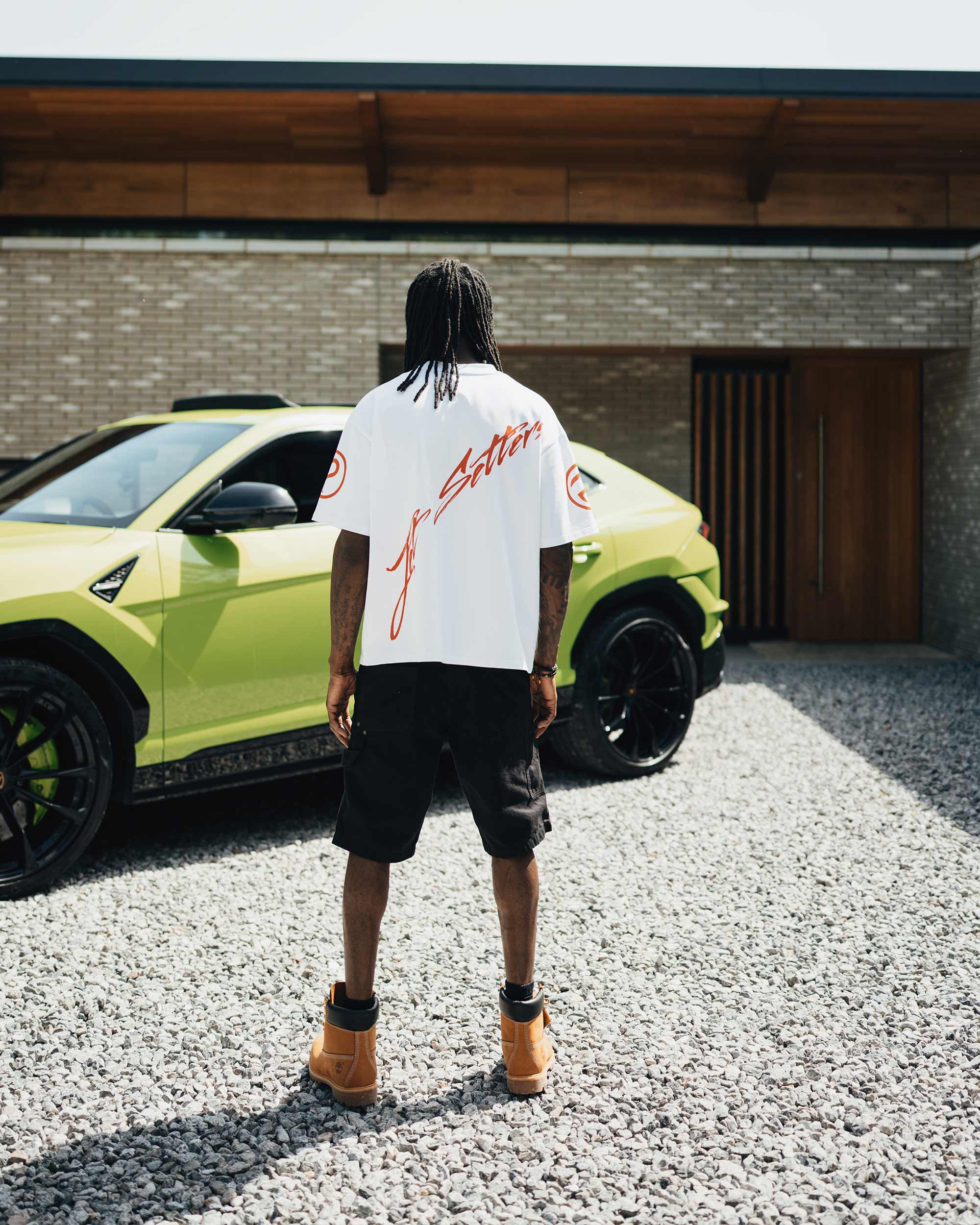CARS &amp; FLIGHTS T-SHIRT - WHITE
