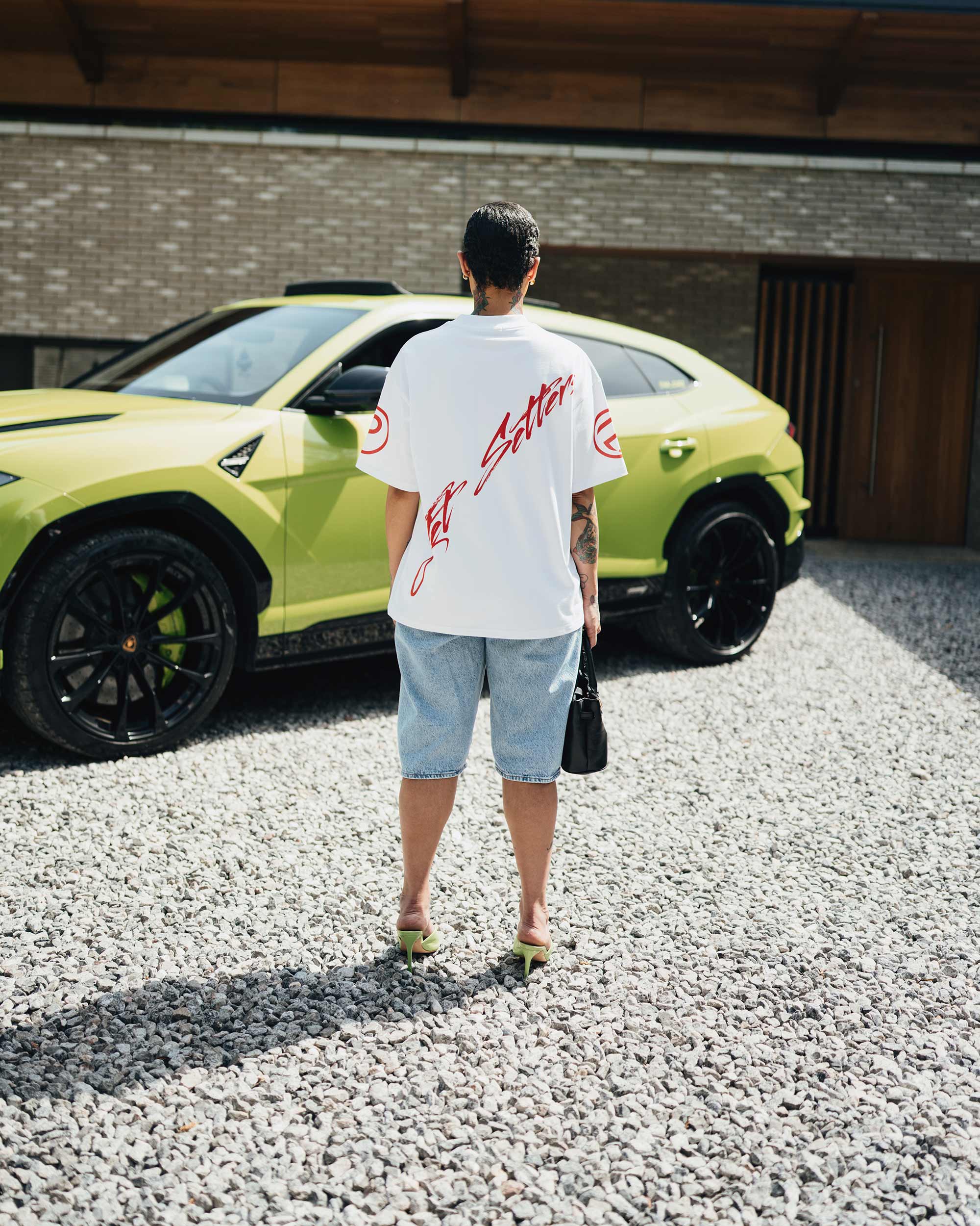 CARS &amp; FLIGHTS T-SHIRT - WHITE