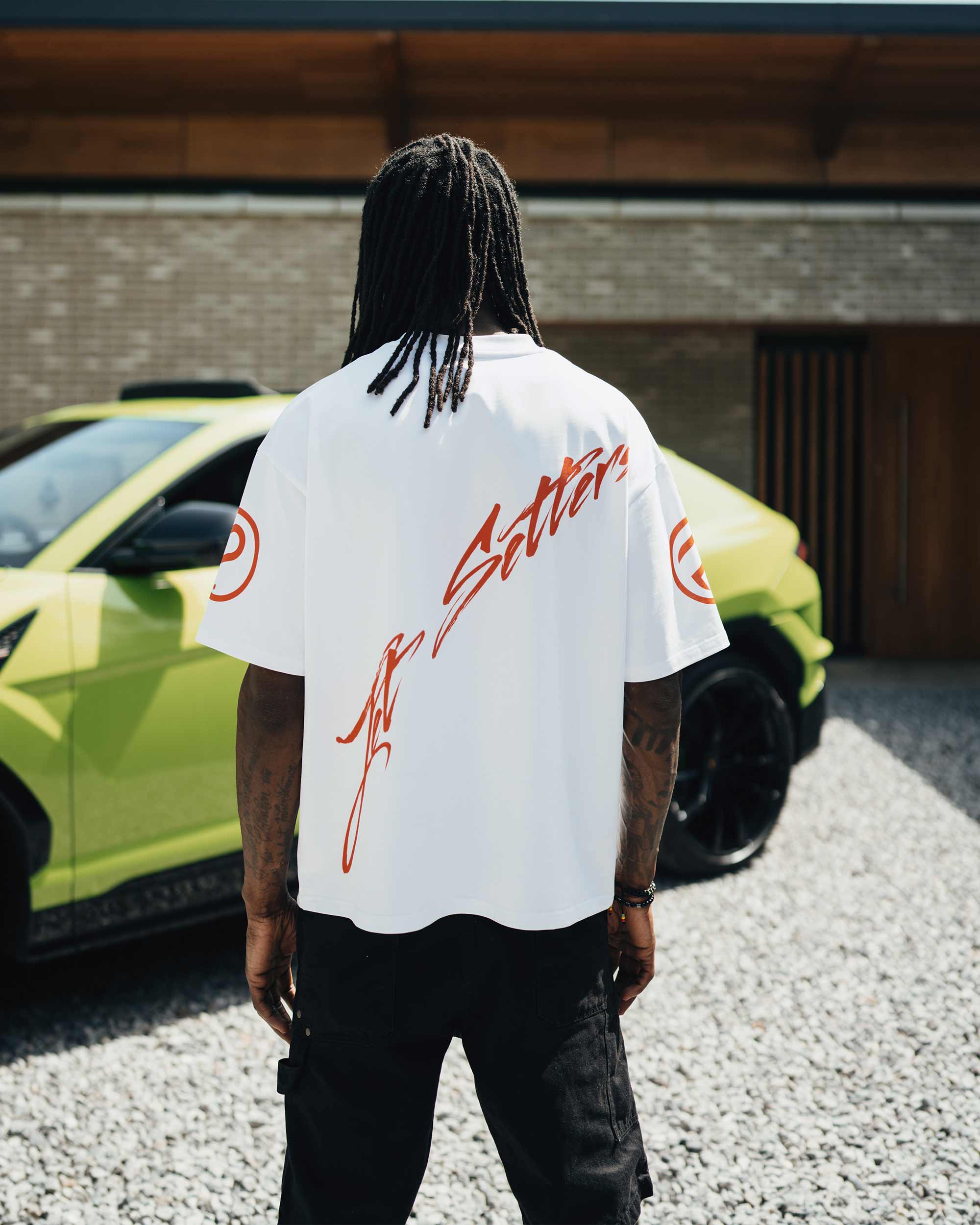 CARS &amp; FLIGHTS T-SHIRT - WHITE