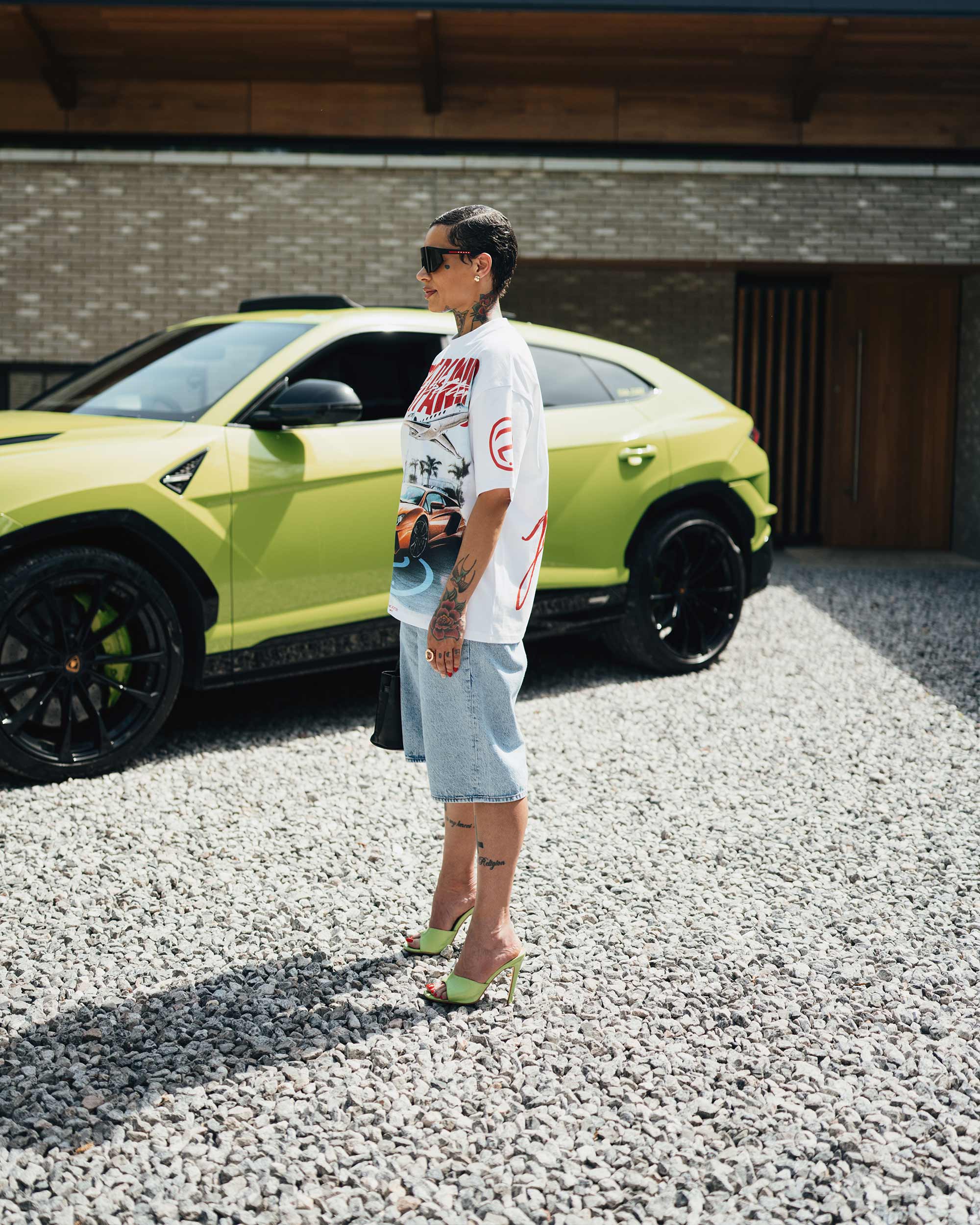 CARS &amp; FLIGHTS T-SHIRT - WHITE
