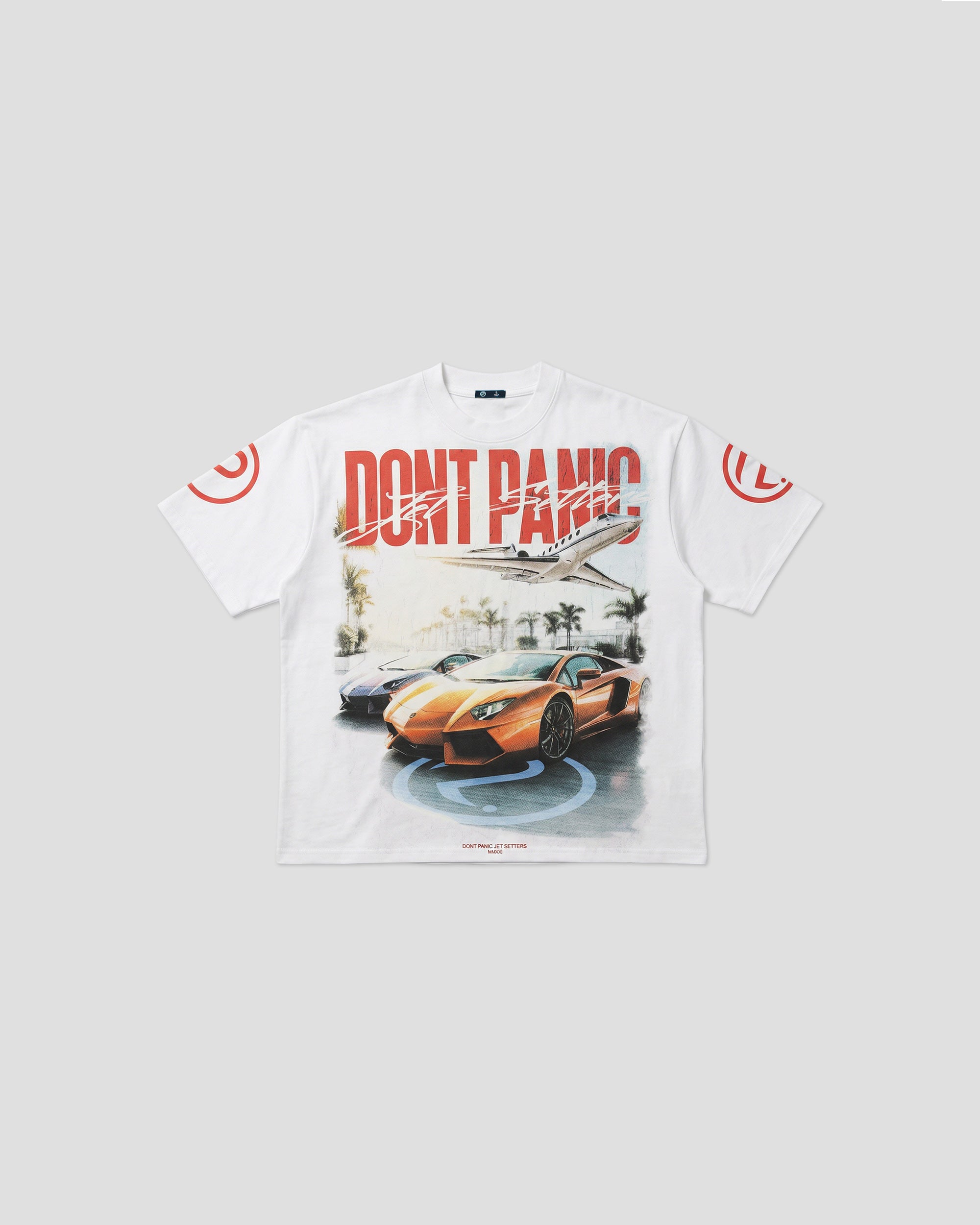 CARS &amp; FLIGHTS T-SHIRT - WHITE