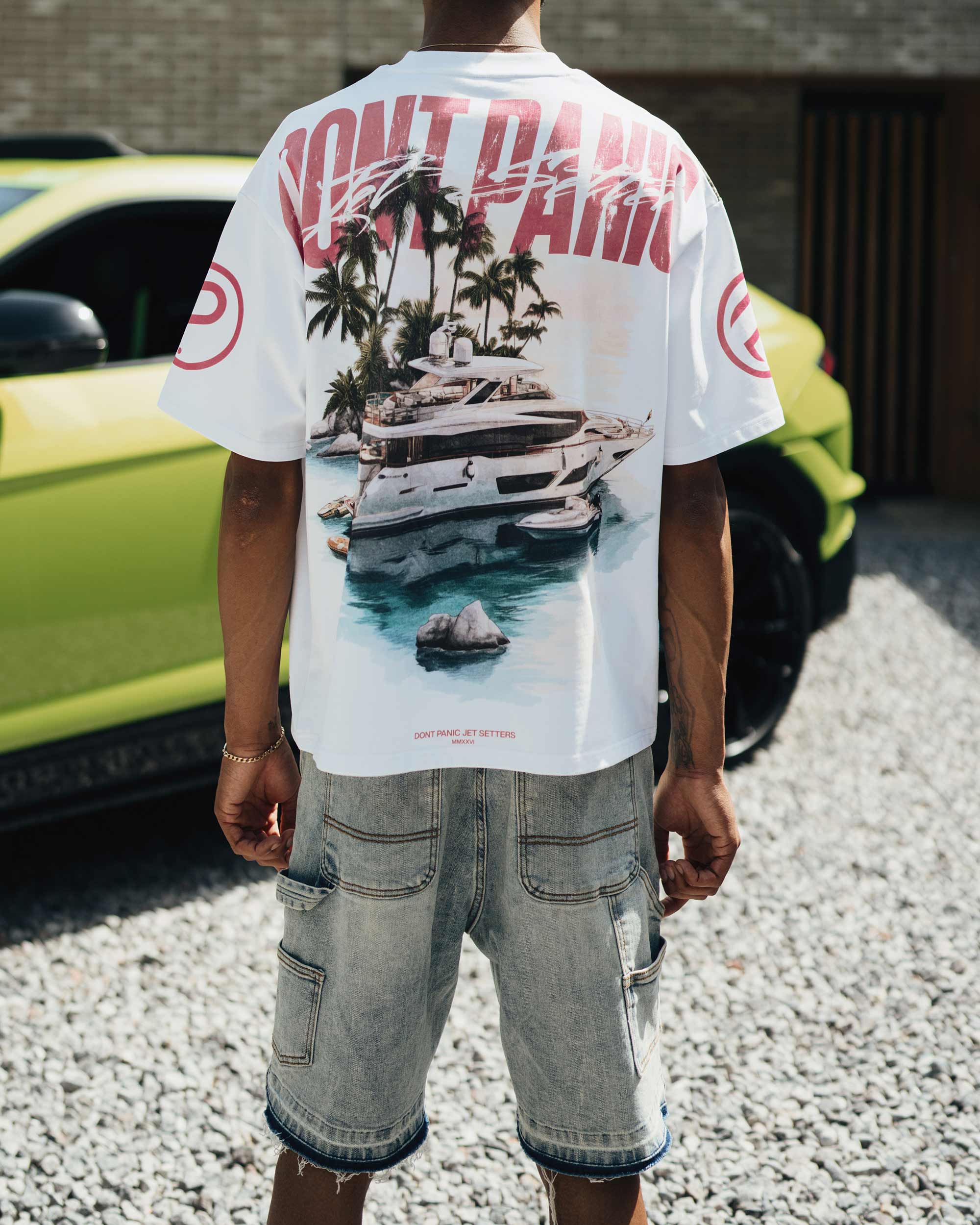 YACHT LIFE T-SHIRT - WHITE