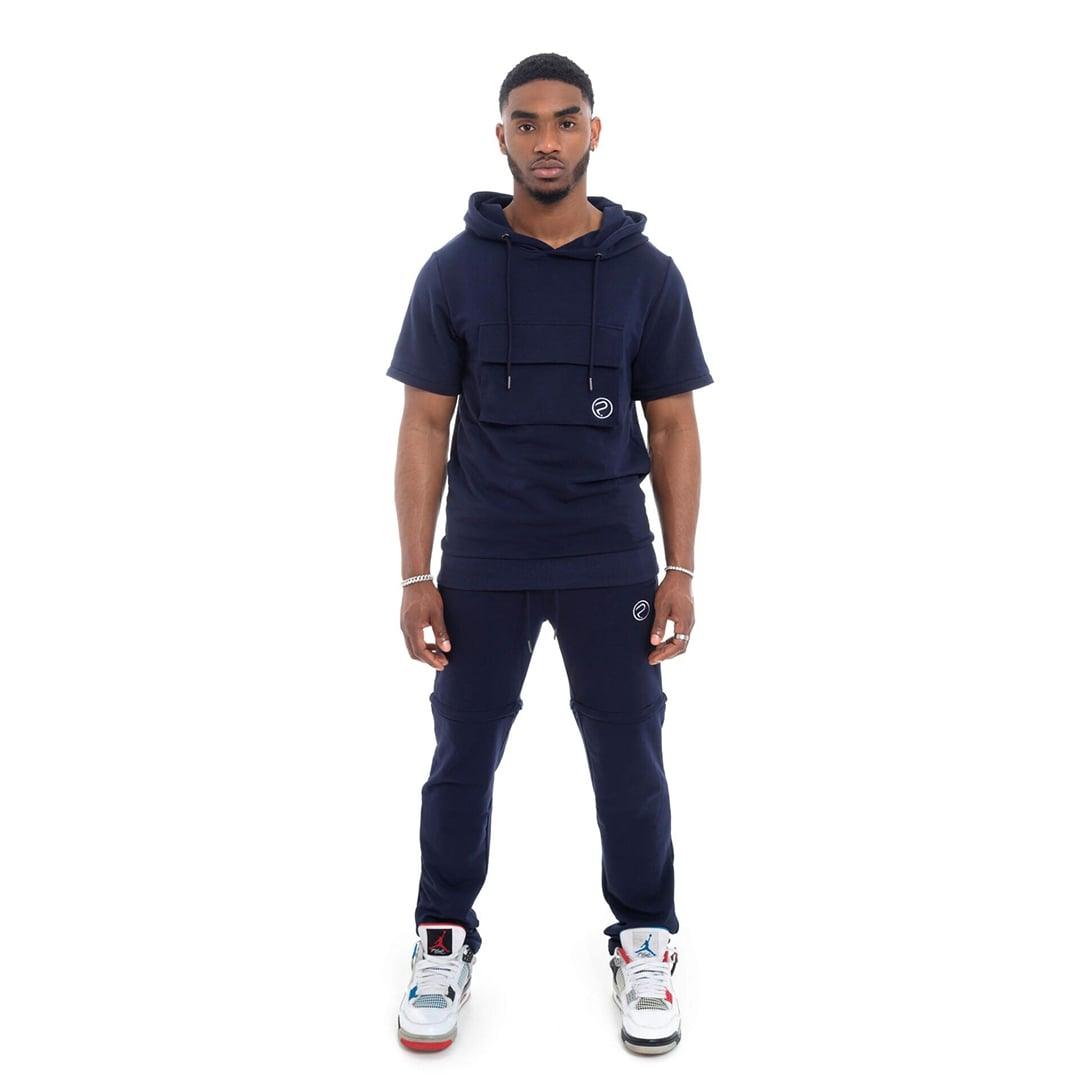 DPC 2 IN 1 HOODIE – NAVY - dontpanicclothing